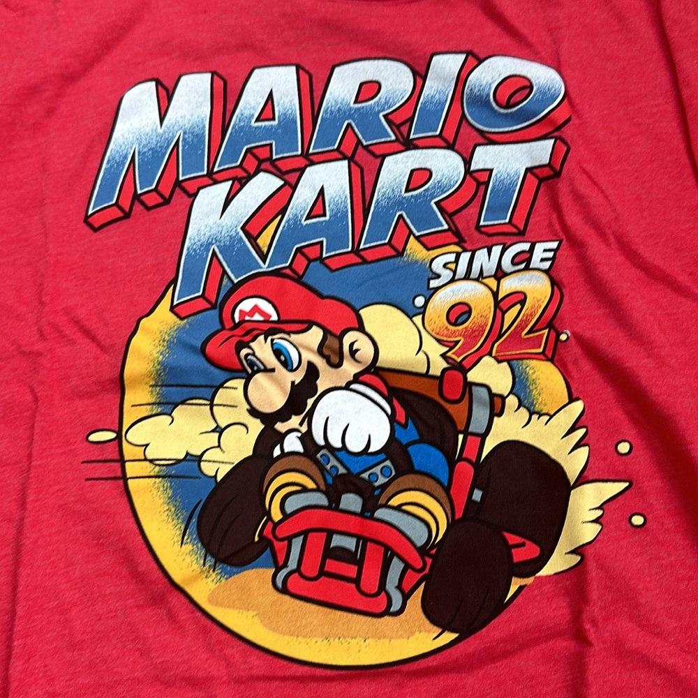Mario Comics tee shirt brand new never worn I have a lot of different kinds - Picture 2 of 3